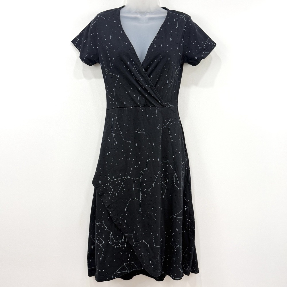 Svaha Dress 6 Constellations Glow In The Dark 100% Organic Cotton Space Witchy